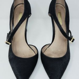 Louise et Cie Womens Heel Size 9 /39 Black pony
